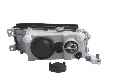 Far Dreapta (H3/H4, electric, fara motoras, culoare insert: argintiu) potrivit SKODA OCTAVIA I [1]