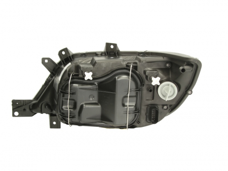 Far dreapta (H3/H7, reglaj electric, cu motoras, fundal portocaliu) MERCEDES SPRINTER 2003-2006 [1]