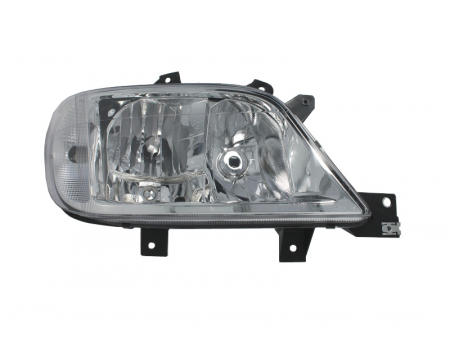 Far dreapta (H3/H7, reglaj electric, fundal cromat) MERCEDES SPRINTER 2003-2006 [0]