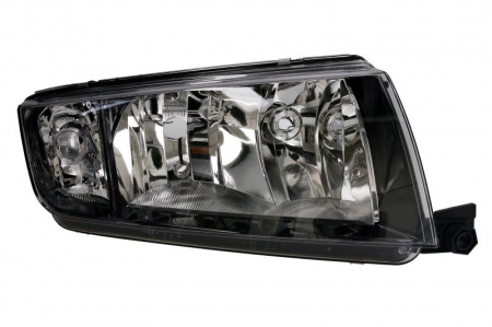 Faruri - Far dreapta (H3/H7, reglaj electric, fundal cromat) SKODA FABIA I, FABIA I PRAKTIK