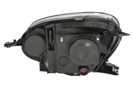 Far Dreapta (H4, electric, cu motor, culoare insert: cromat, culoare semnalizator: alb) potrivit FIAT PANDA, PANDA/HATCHBACK [1]