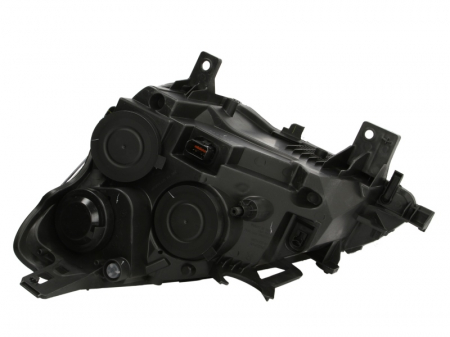 Far Dreapta potrivit CITROEN BERLINGO, BERLINGO MULTISPACE, BERLINGO/MINIVAN (H4, electric, cu motor, culoare insert: cromat, culoare semnalizator: transparent) [1]