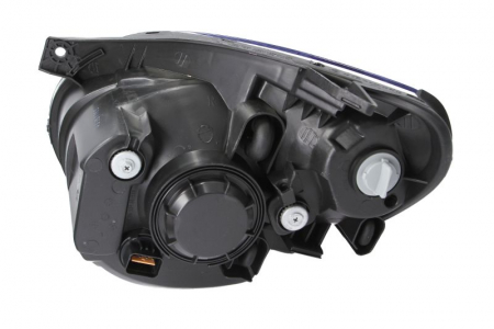 Far Dreapta potrivit KIA PICANTO I (H4, electric, cu motor, culoare insert: cromat, culoare semnalizator: transparent) [1]