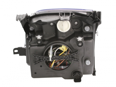 Far Dreapta (H4, electric, cu motor, culoare interior: cromat, culoare semnalizator: galben) potrivit FORD FUSION; FORD USA FUSION [1]