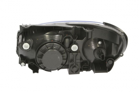 Far Dreapta H4, electric, cu motor, interior argintiu, semnalizator transparent potrivit KIA CERATO I [1]