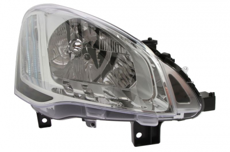 Far Dreapta (H4, electric, cu motor) potrivit CITROEN BERLINGO, BERLINGO MULTISPACE, BERLINGO/MINIVAN [0]