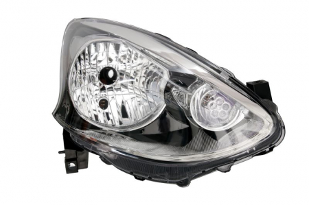 Far dreapta H4, electric, cu motor potrivit NISSAN MICRA IV -03.17 [0]
