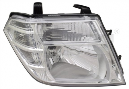 Faruri - Far dreapta H4, electric, cu motor potrivit NISSAN NAVARA, NP300 NAVARA, PATHFINDER III