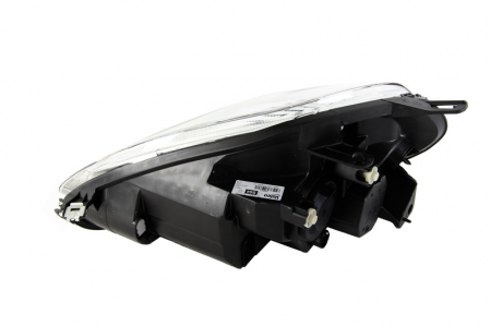 Far dreapta (H4, electric, cu motoras, fundal argintiu) FIAT GRANDE PUNTO, PUNTO 2005-2008 [1]