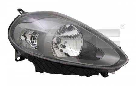 Far dreapta (H4, electric, cu motoras, fundal cromat) ABARTH PUNTO FIAT PUNTO, PUNTO EVO Iluminat auto - Far dreapta (H4, electric, cu motoras, fundal cromat) ABARTH PUNTO FIAT PUNTO, PUNTO EVO