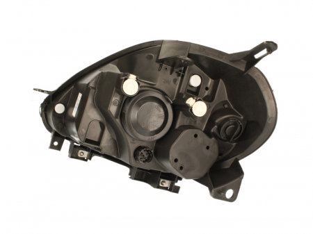 Far dreapta (H4, electric, cu motoras, fundal cromat) ABARTH PUNTO FIAT PUNTO, PUNTO EVO [1]