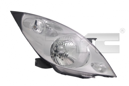 Iluminat auto - Far dreapta (H4, electric, cu motoras, fundal cromat) CHEVROLET SPARK
