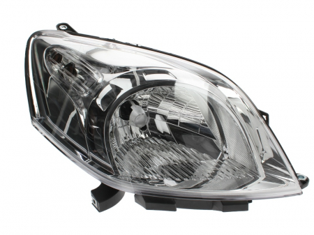 Far dreapta (H4, electric, cu motoras, fundal cromat) CITROEN NEMO FIAT FIORINO PEUGEOT BIPPER 2007-2016 [2]