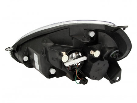 Far dreapta (H4, electric, cu motoras, fundal cromat) FIAT PUNTO 2005-2012 [1]