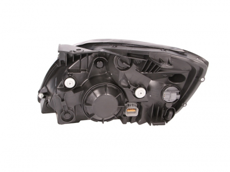Far dreapta (H4, electric, cu motoras, fundal cromat, fundal galben) KIA RIO 2005-2011 [1]