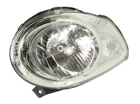 Iluminat auto - Far dreapta (H4, electric, cu motoras, fundal cromat) KIA PICANTO