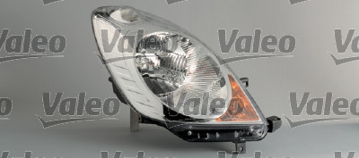 Piese Auto - Far stanga (H4, electric, cu motoras, fundal portocaliu) NISSAN NOTE 2006-2013