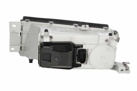 Far dreapta H4, electric, cu motoras, interior argintiu SKODA OCTAVIA [1]