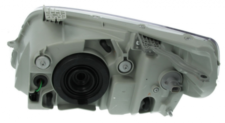 Far dreapta H4, electric, cu motoras,interior crom, semnalizator transparent CHEVROLET AVEO 2 II intre 2008-2011 [1]
