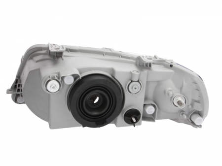 Far Dreapta (H4, electric, fara motoras, culoare interior: negru) potrivit CHEVROLET AVEO / KALOS; DAEWOO KALOS