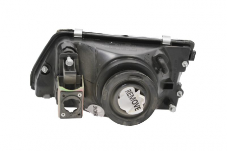 Far Dreapta (H4, electric, fara motoras, culoare interior: negru) potrivit FIAT CINQUECENTO [1]