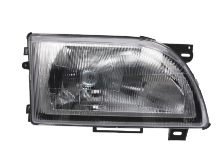 Iluminat auto - Far dreapta (H4, electric, fundal argintiu) FORD TRANSIT 1994-2000