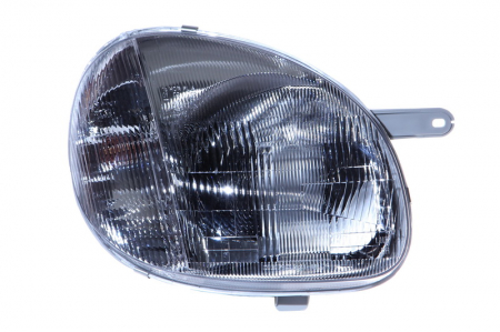 Far dreapta (H4, electric, fundal argintiu, fundal transparent) HYUNDAI ATOS 1998-2002 Iluminat auto - Far dreapta (H4, electric, fundal argintiu, fundal transparent) HYUNDAI ATOS 1998-2002