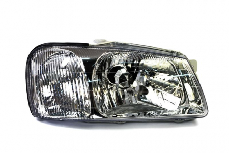 Far dreapta (H4, electric, fundal cromat, fundal transparent) HYUNDAI ACCENT 2000-2005 [2]