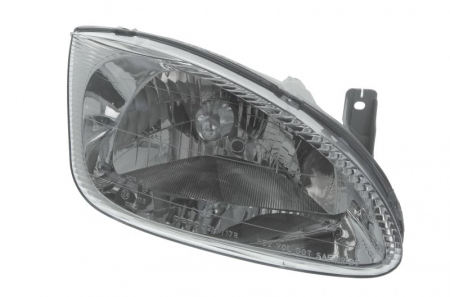 Faruri - Far dreapta (H4, electric, fundal cromat, fundal transparent) HYUNDAI ELANTRA 1995-2000