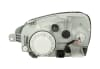 Far dreapta (H4, electric, fundal cromat, fundal transparent) HYUNDAI SANTA FE 2001-2006 [2]