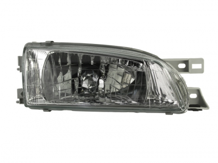 Far dreapta (H4, electric, fundal cromat, fundal transparent) SUBARU IMPREZA 1992-2000 [0]