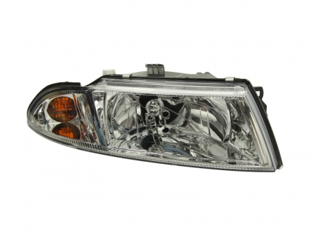 Piese Auto - Far dreapta (H4, electric, fundal cromat) MITSUBISHI CARISMA 2000-2006