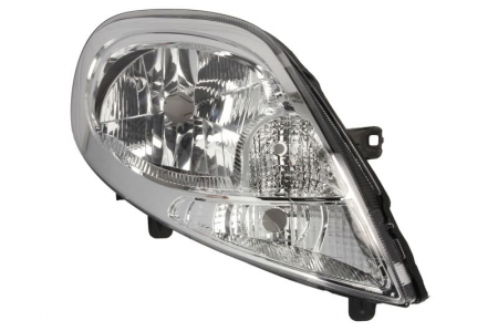 Iluminat auto - Far dreapta (H4, electric, fundal cromat) NISSAN PRIMASTAR OPEL VIVARO A RENAULT TRAFIC II