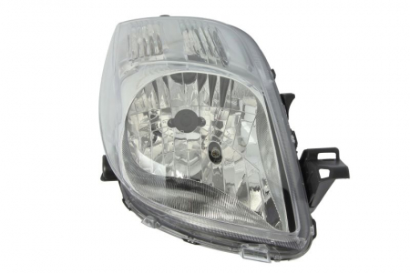Faruri - Far dreapta (H4, electric, fundal negru, fundal transparent) TOYOTA YARIS 2005-2010