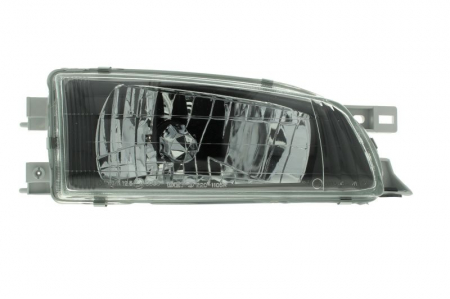 Far dreapta H4, electric, fundal negru, semnalizator culoare inchis SUBARU IMPREZA GC, GF intre 1997-2000