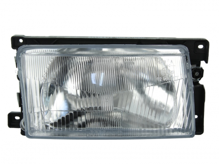 Piese Auto - Far dreapta H4, electric, interior argintiu VW POLO II 86C 2F intre 1990-1994