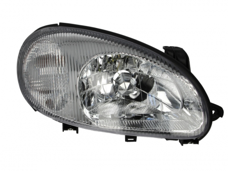 Far dreapta H4, electric,interior crom, semnalizator transparent DAEWOO LANOS intre 1997-2008 Iluminat auto - Far dreapta H4, electric,interior crom, semnalizator transparent DAEWOO LANOS intre 1997-2008