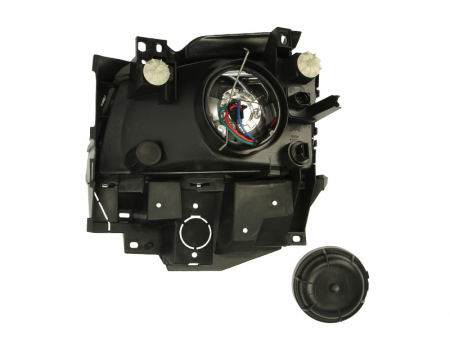 Far dreapta (H4, electric, manual, fundal argintiu) VW TRANSPORTER IV [1]