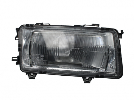 Piese Auto - Far dreapta H4, electric, manual, interior argintiu AUDI 80 B3 intre 1986-1991