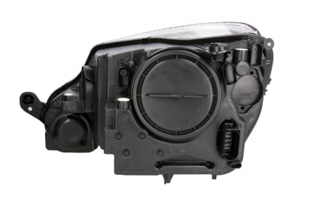 Far dreapta (H4/H7, reglaj electric, cu motoras, fundal argintiu) SKODA YETI 2009-2013 [1]