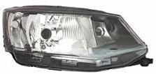 Piese Auto - Far dreapta H4,interior crom SKODA FABIA 2 intre 2014-2018