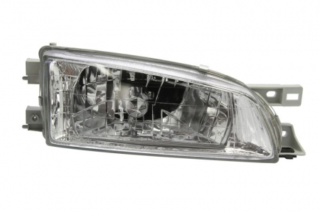 Far dreapta H4, manual,interior crom, semnalizator transparent SUBARU IMPREZA GC, GF intre 1992-2000 [0]