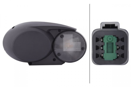 Far dreapta (H4/P21W/PY21W/T4W, culoare insert: negru, culoare indicator: gri/transparent) potrivit FENDT 922 VARIO, 924 VARIO, 930 VARIO [1]