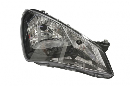 Faruri - Far Dreapta potrivit SEAT MII pana in 2016 (H4/PY21W/W21, electric, fara motoras, culoare insert: negru)