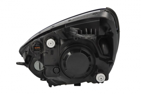 Far Dreapta potrivit KIA PICANTO II (H4/PY21W/W5W, electric, fara motoras, culoare insert: negru, culoare semnalizator: transparent) [1]