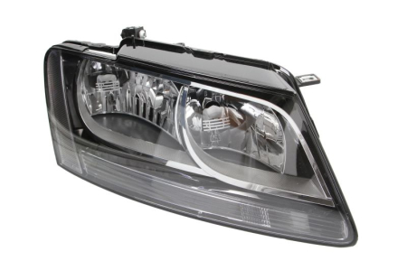 Faruri - Far Dreapta potrivit AUDI Q5 (H7, electric, cu motor, culoare insert: negru)