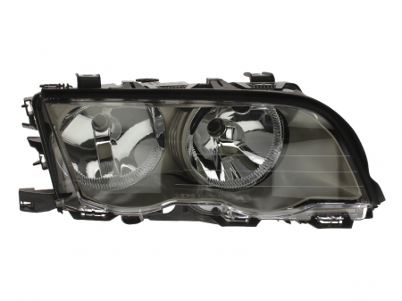 Far Dreapta (H7, electric, cu motor, culoare interior: cromat) potrivit BMW 3 (E46) [0]