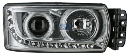 Piese Auto - Far dreapta (H7, electric, fara motor, fara unitate control lumini LED) potrivit IVECO STRALIS II 09.12-