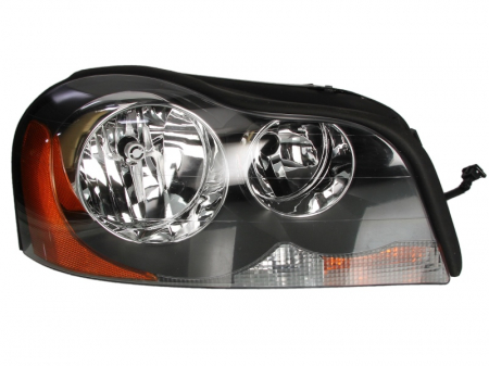 Far Dreapta (H7, electric, fara motoras, culoare interior: negru, culoare semnalizator: galben) potrivit VOLVO XC90 I [0]