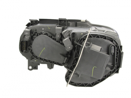Far dreapta H7/H7, electric, cu motor, culoare interior negru, culoare semnalizator: transparent potrivit VW CADDY III, CADDY III/MINIVAN, TOURAN [1]